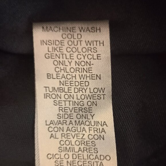 Democracy Women’s Absolution Blue Black Gray Camo Skinny Jeans Size 8 - Picture 10 of 15